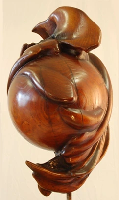 Jacques Gastineau creation - wood sculpture 3007